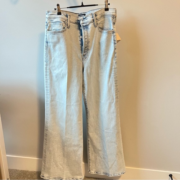 Mother the tomcat roller wide leg jeans - Picture 3 of 9